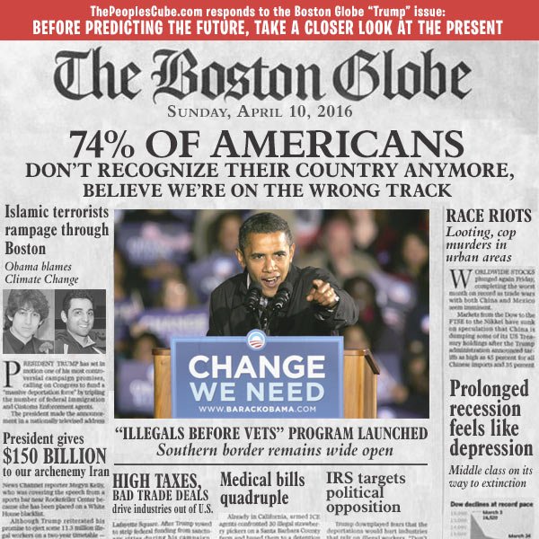 What the Boston Globe front page should have looked like