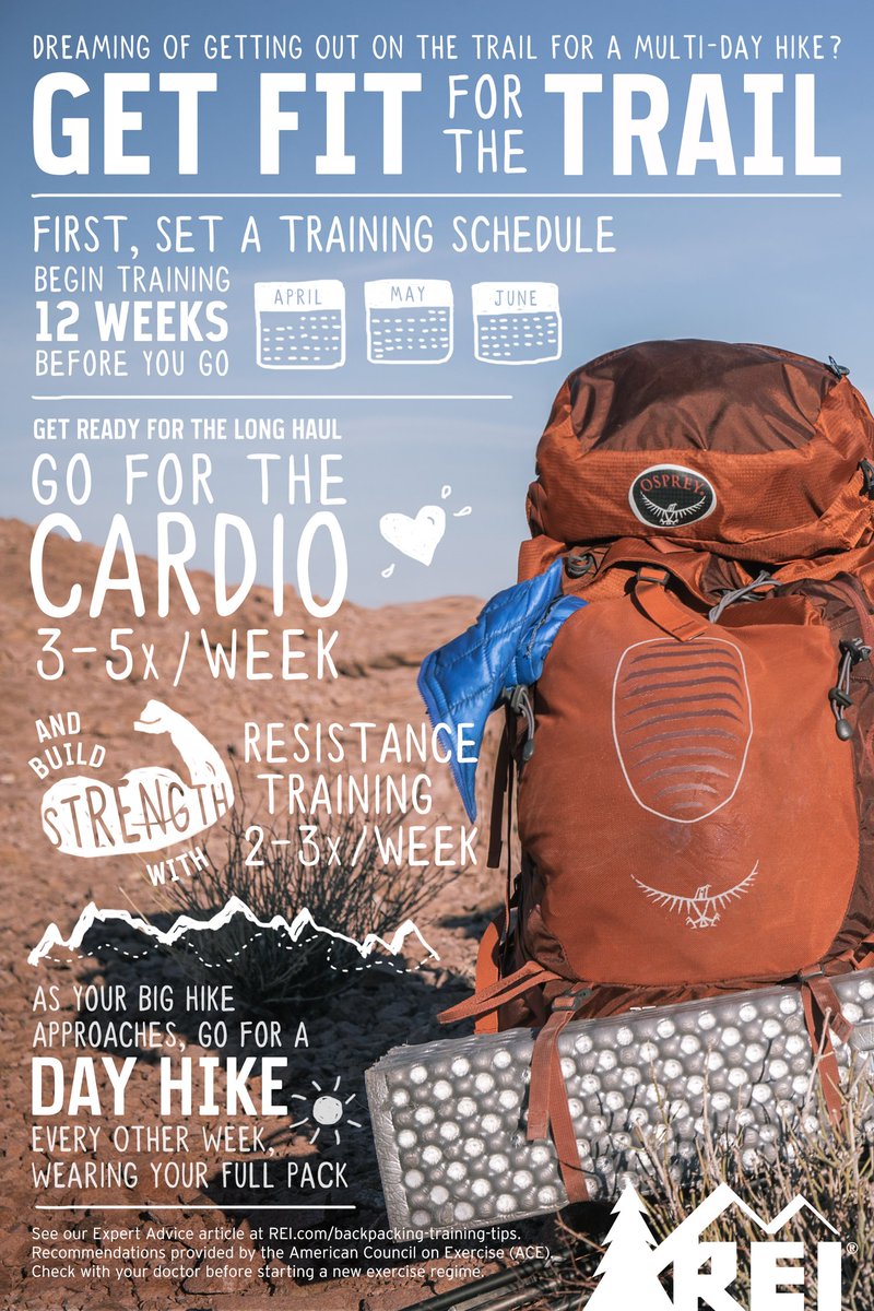 FitFactoryGear's tweet photo. Get #fit for the #trail this summer with #backpacking #fitness tips from @REI! https://t.co/8ol9FVrBqJ https://t.co/P6HNBelLUO