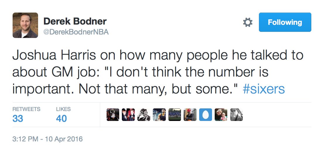 BrandonGowton's tweet photo. So … which one is it, @Sixers? https://t.co/4lXNmakYPc