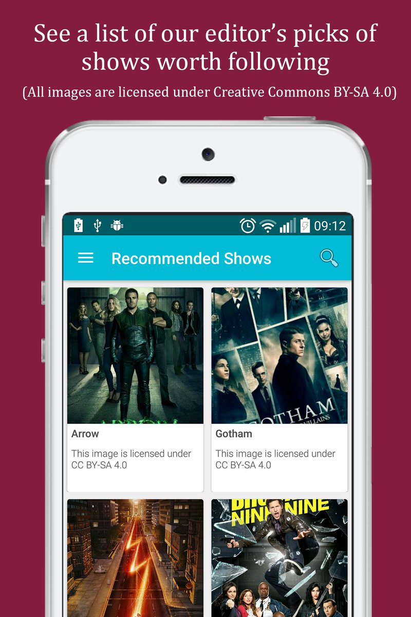 The UpNext App tweet media