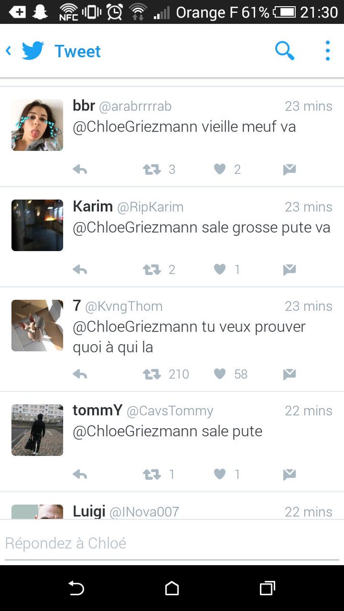 jujuliement's tweet photo. Elle voulait faire la meuf et percer résultat elle sfait insulter par tout Twitter ju mort mdrrr https://t.co/rTbj8KdLej