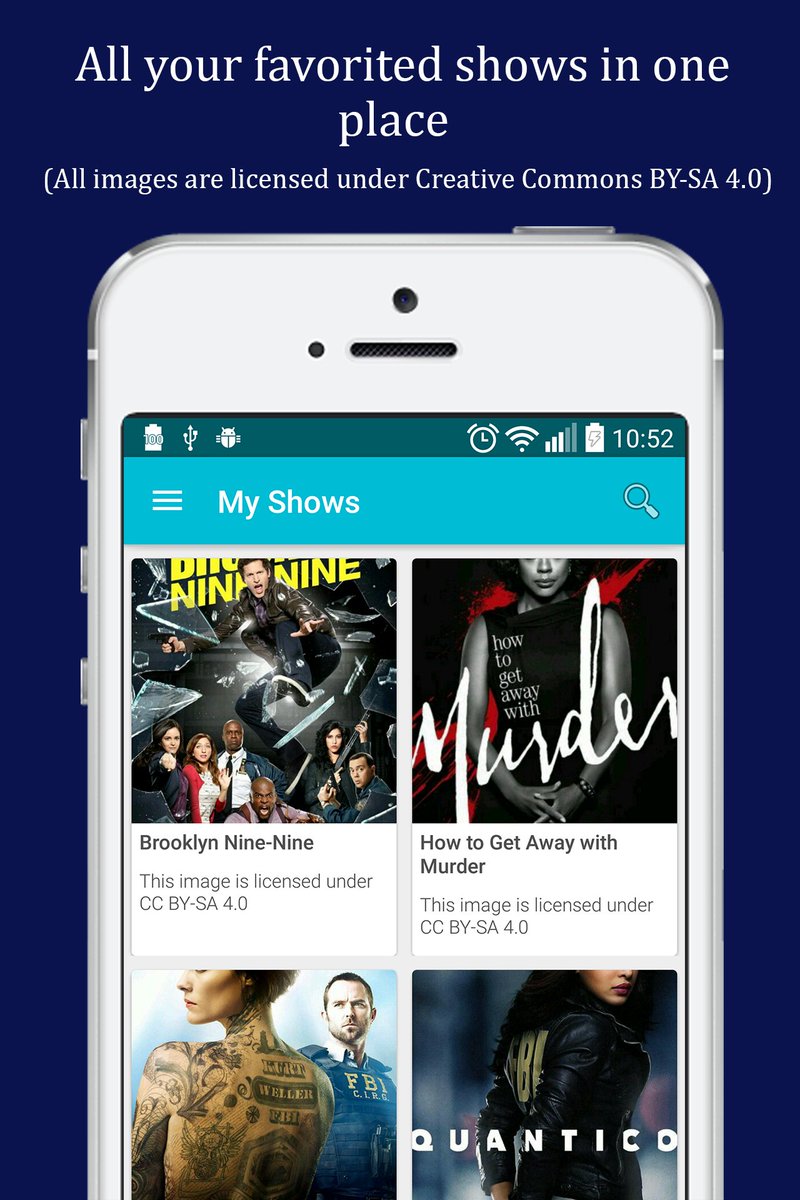 The UpNext App tweet media