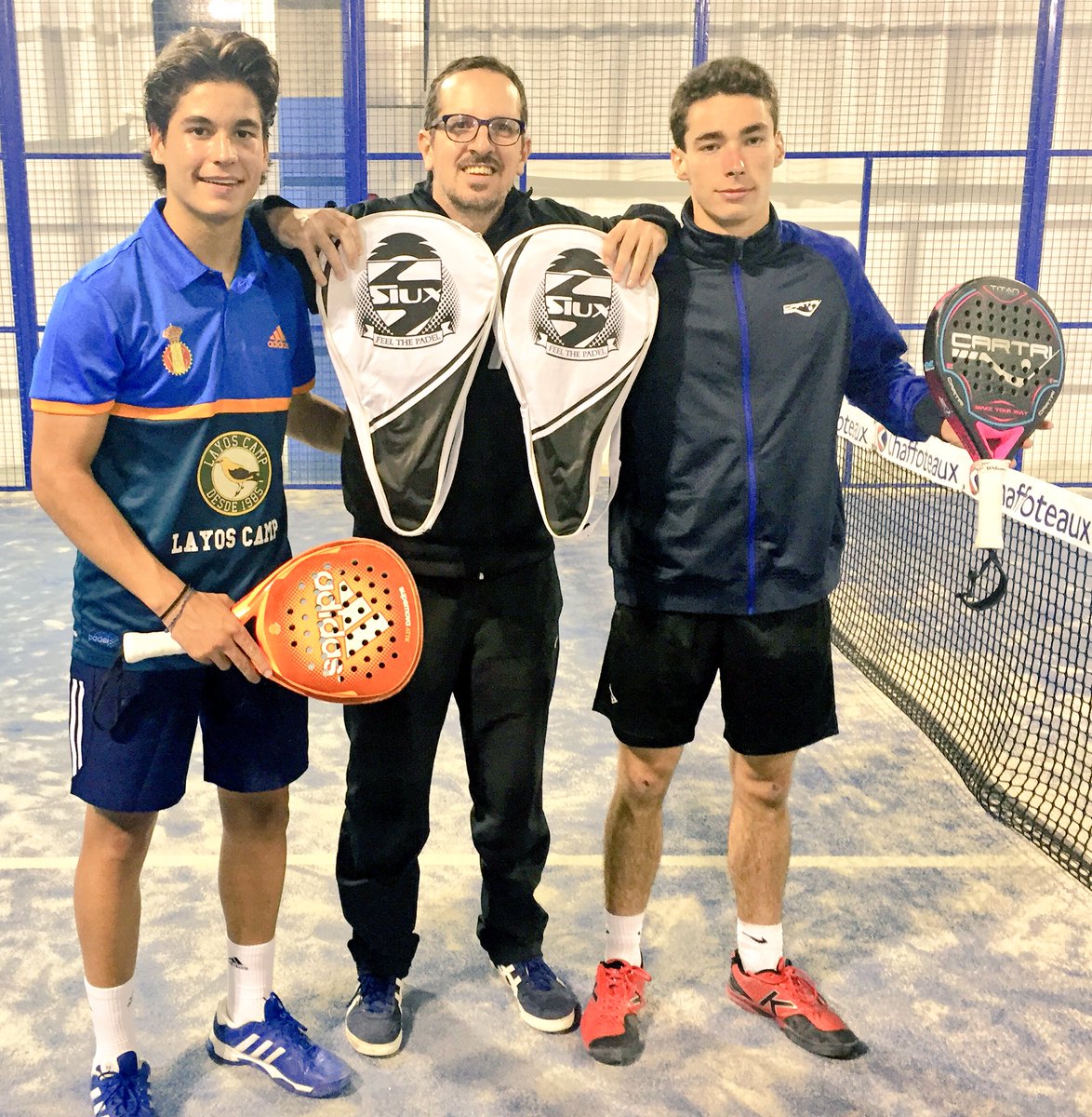 Enhorabuena a Jaime-Miguel Campeones del Torneo Masculino <a href="/ATopeDePadel/">A Tope De Padel</a> <a href="/MeidaneSports/">MeidaneSports</a> y sus nuevas palas de regalo😄