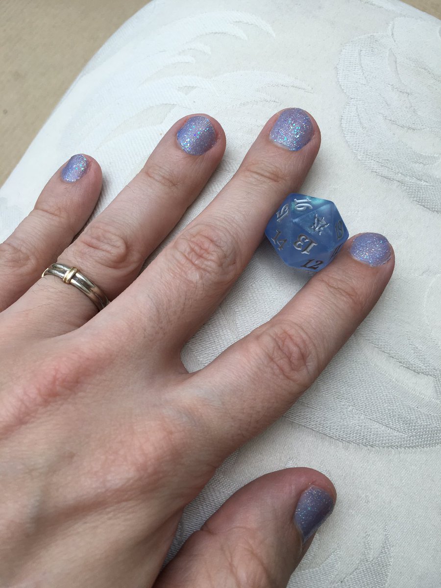 aquelajames's tweet photo. Sometimes you just have to let your child do your nails. Even when your kid is 18. #mtgdtk https://t.co/oYWoHQxliu