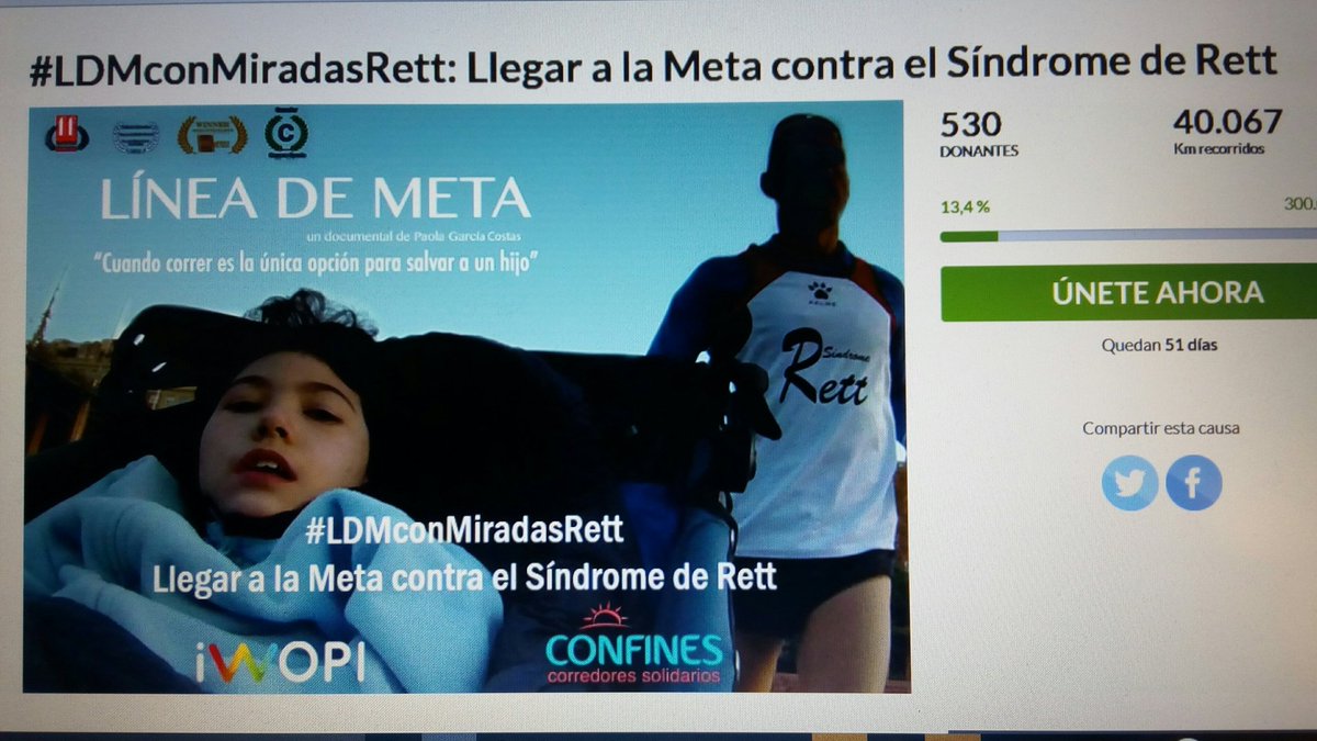 clubconfines's tweet photo. 🎆4⃣0⃣0⃣0⃣0⃣KM🎆#LDMconMiradasRett Muchas Gracias a Tod@s. Seguimos Sumando hasta Llegar a la Linea de Meta #Rett https://t.co/vbUdUxZyf0
