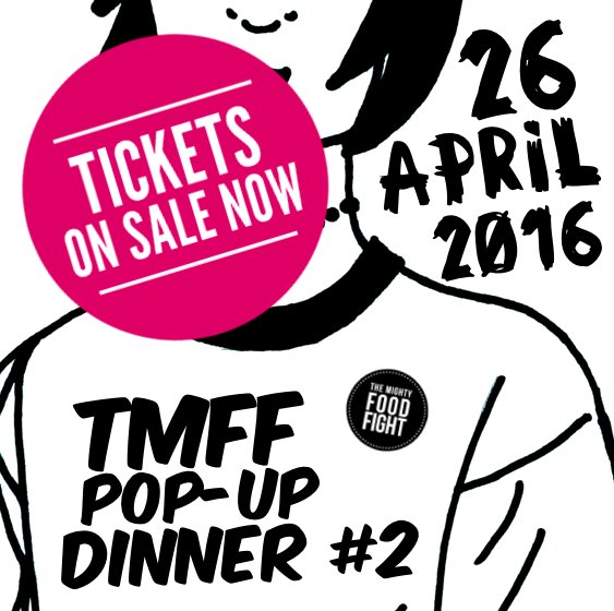 Tickets now on sale for #TMFF Pop-Up Dinner #2 at tinyurl.com/foodfightwithT…! 3 courses £22 #vegan #food #Bristol