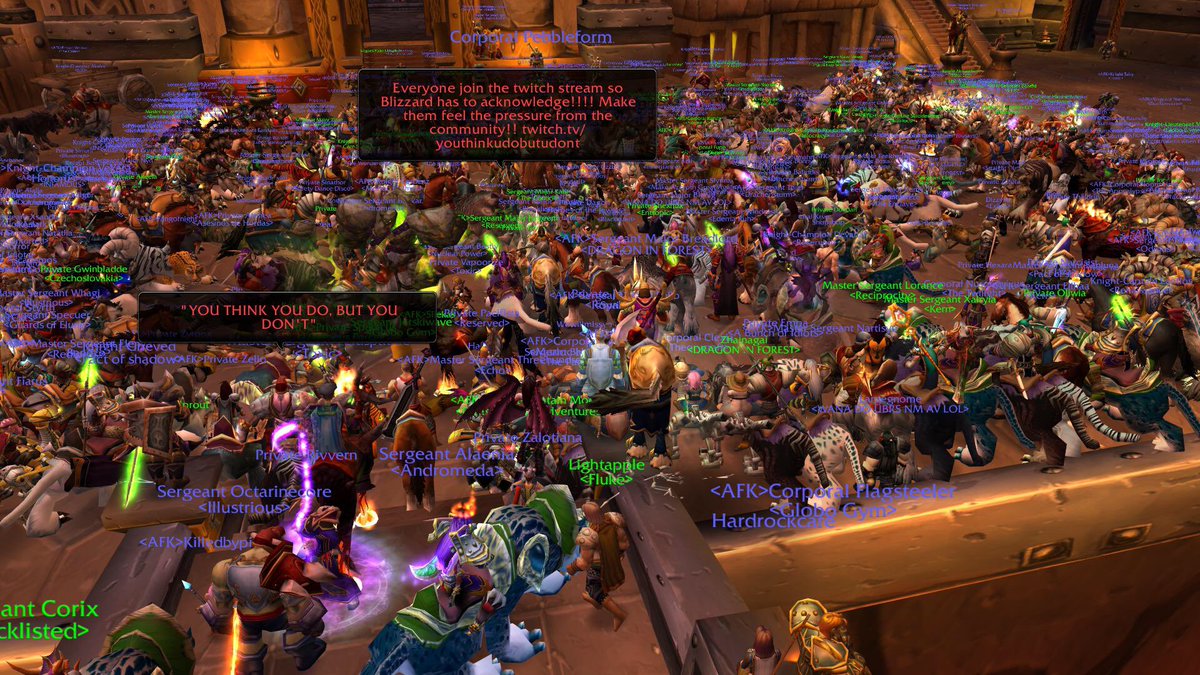 Farewell #Nostalrius. You saw some of the best times. Such sadness. <a href="/Blizzard_Ent/">Blizzard Entertainment</a> thinks it knows but it doesn't.