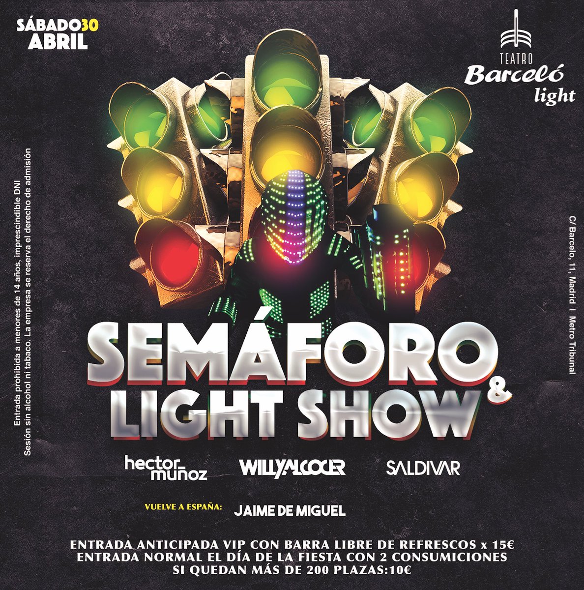 AKinderDesigns's tweet photo. Nuevo diseño del grupo @JoyLightOficial para su próxima fiesta en Teatro Barcelo el próximo 30 de Abril. https://t.co/TkpRlP9Jig