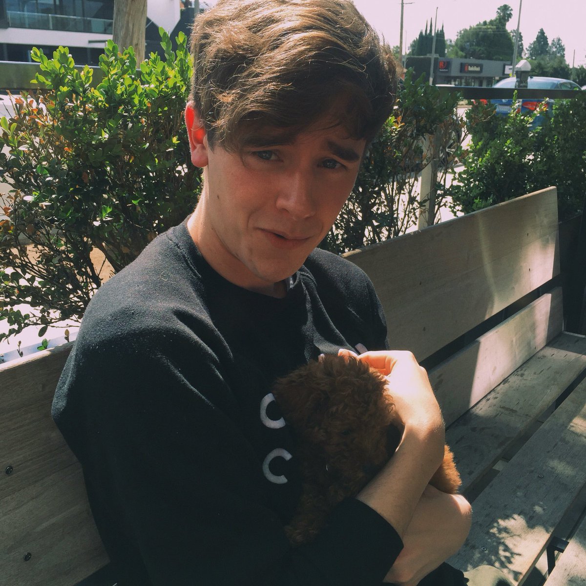 connorfranta's tweet image. my new tiny friend is too precious for this world