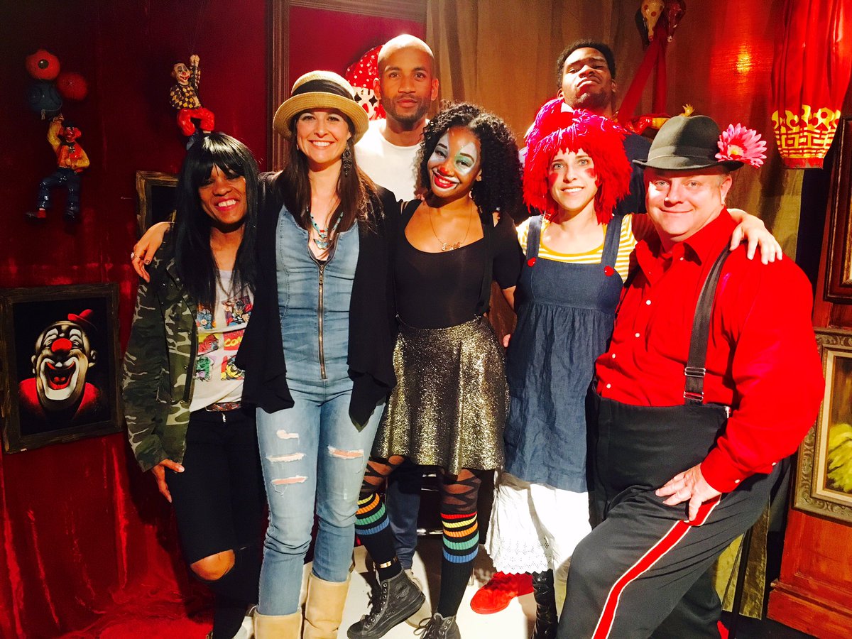 CannaComedy's tweet photo. Another amazing night of clown work &amp; stand-up comedy!!!! See you on Saturday for more #CannaComedySaturdays #DTLA https://t.co/G14YFnXAH0