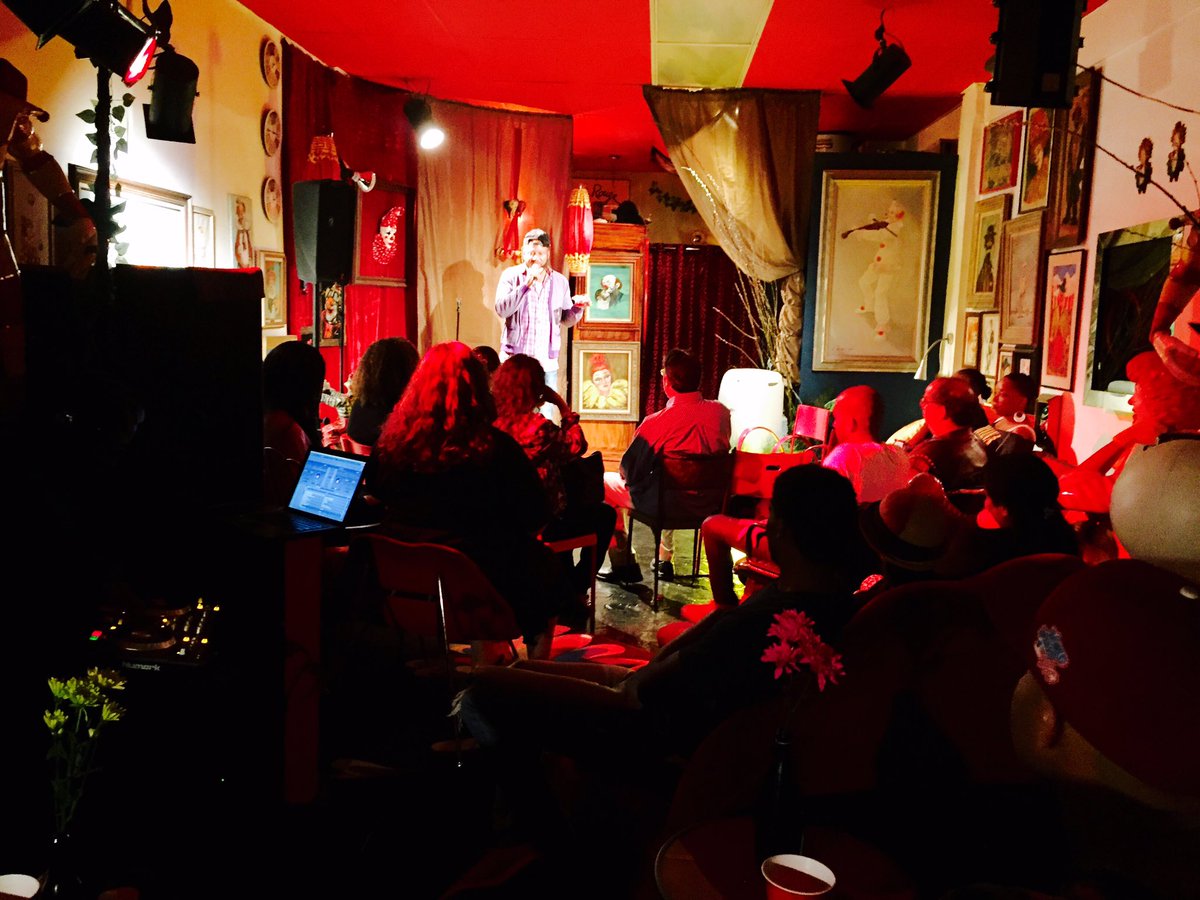 CannaComedy's tweet photo. Another amazing night of clown work &amp; stand-up comedy!!!! See you on Saturday for more #CannaComedySaturdays #DTLA https://t.co/G14YFnXAH0
