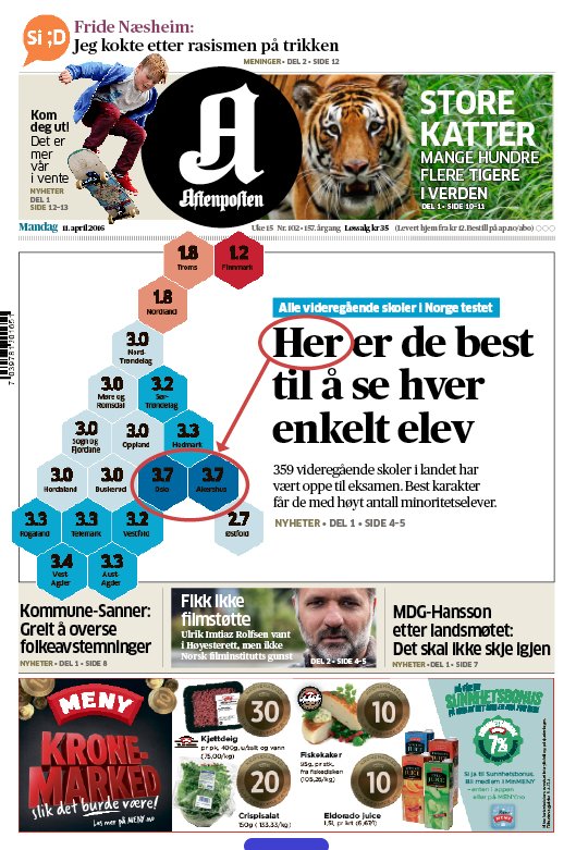 Aftenposten tweet media