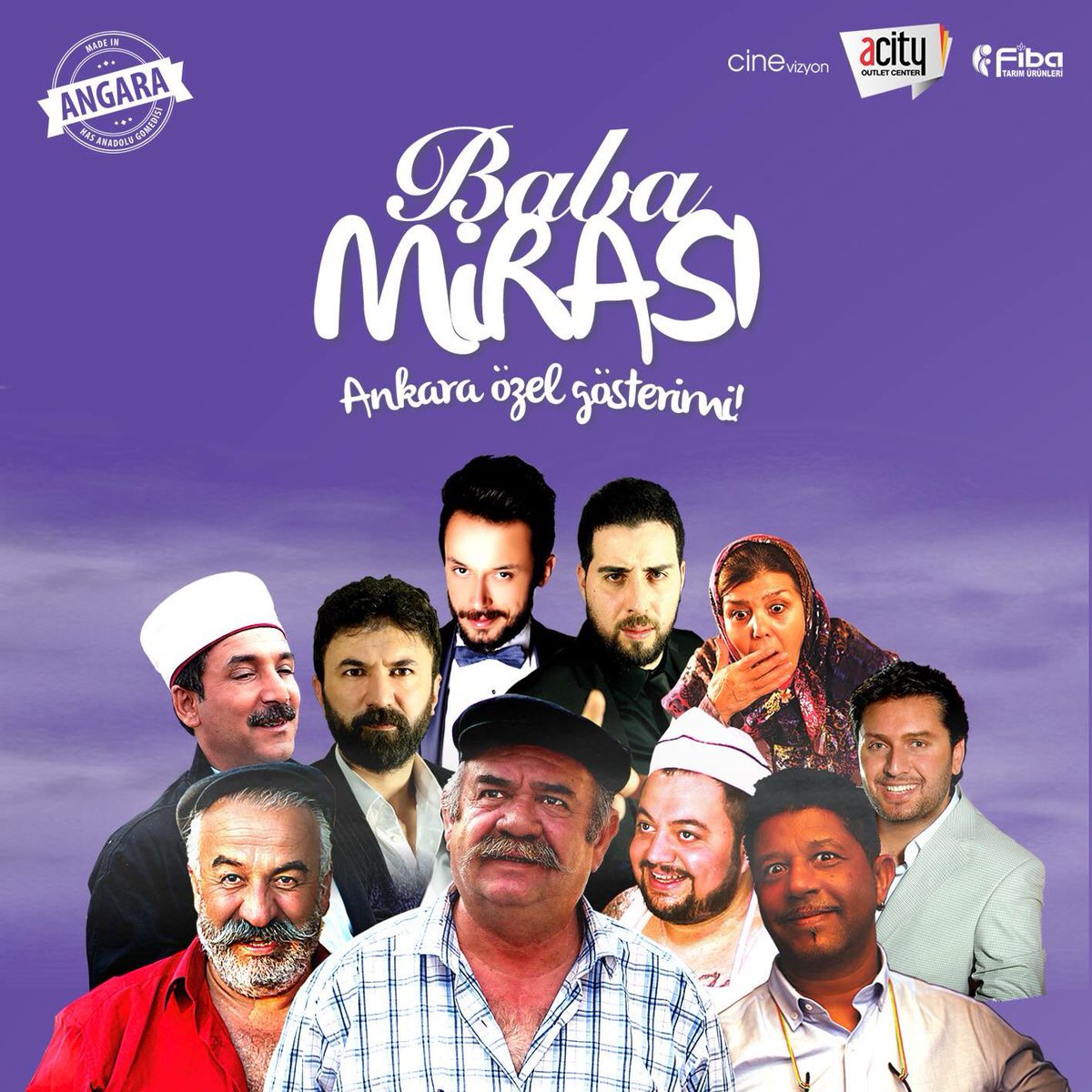 fiba_tarim's tweet photo. Baba Mirası filmi Ankara özel gösterimi ile 11 Nisan Pazartesi günü saat 19.00'da #ACityAVM'de! https://t.co/0gxtomOL5f