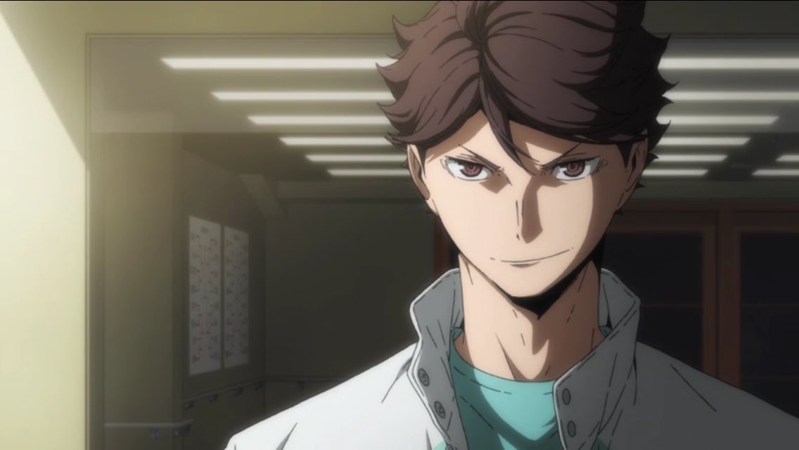 rturoikawa's tweet image. Oikawa (determined)