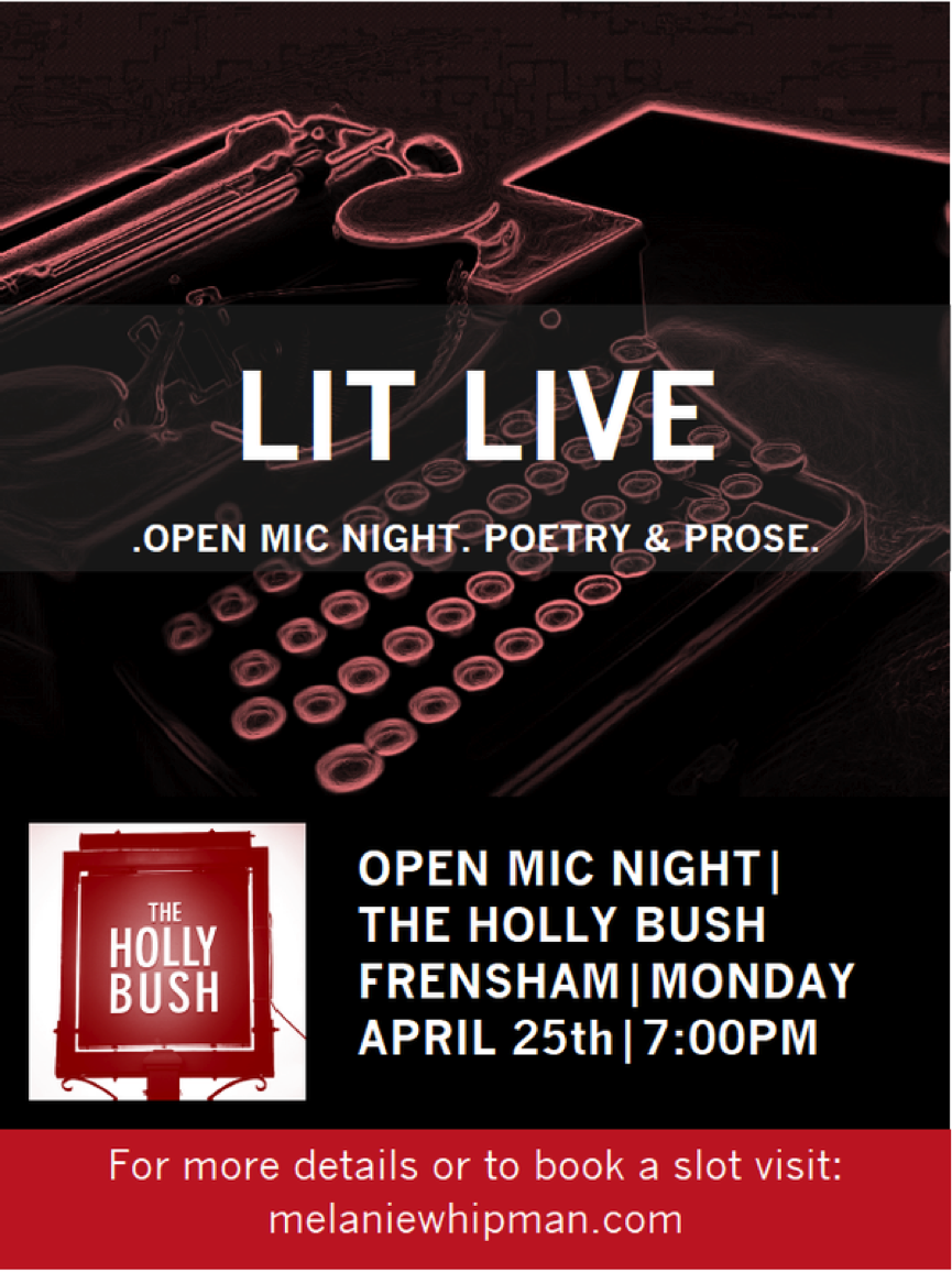 mwhipman's tweet photo. There are still a couple of slots left for the next FRENSHAM LIT LIVE NIGHT, APRIL 25TH: https://t.co/Cbm8VF41ry https://t.co/ZBWn2ALirr