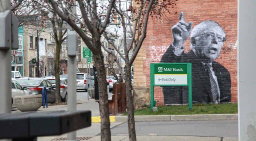 Bernlennials's tweet photo. Buffalo, New York is feeling the Bern! #NYPrimary will be here before we know it and we HAVE to win it! #FeelTheBern https://t.co/unFU6oympK