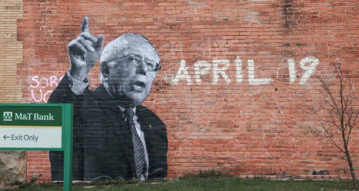 Bernlennials's tweet photo. Buffalo, New York is feeling the Bern! #NYPrimary will be here before we know it and we HAVE to win it! #FeelTheBern https://t.co/unFU6oympK