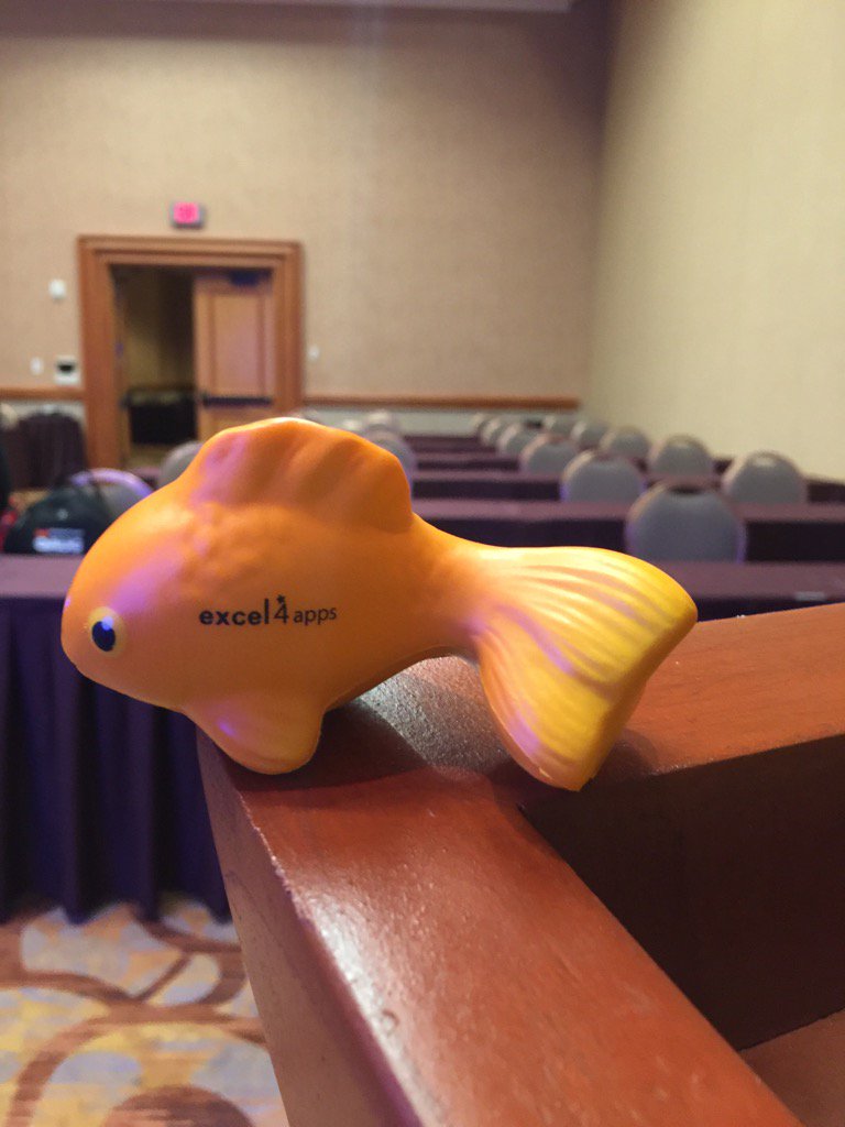 AshHein's tweet photo. @Excel4apps #clv16 #followthefish #arefreshingchange https://t.co/j9TfAbAmph