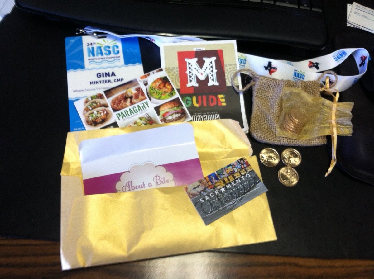 Ginmint's tweet photo. Thanks @NASC_News #nasc16 @SacSportsCom for the mother lode prize. So excited win AND visit Sacramento 2017! https://t.co/TdaKXeaCaF