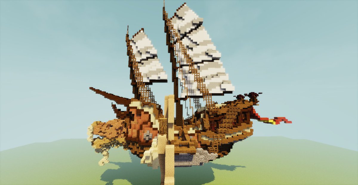 RetroTechnician's tweet photo. Started making some Asian airships :) https://t.co/6KBeb6DJN2