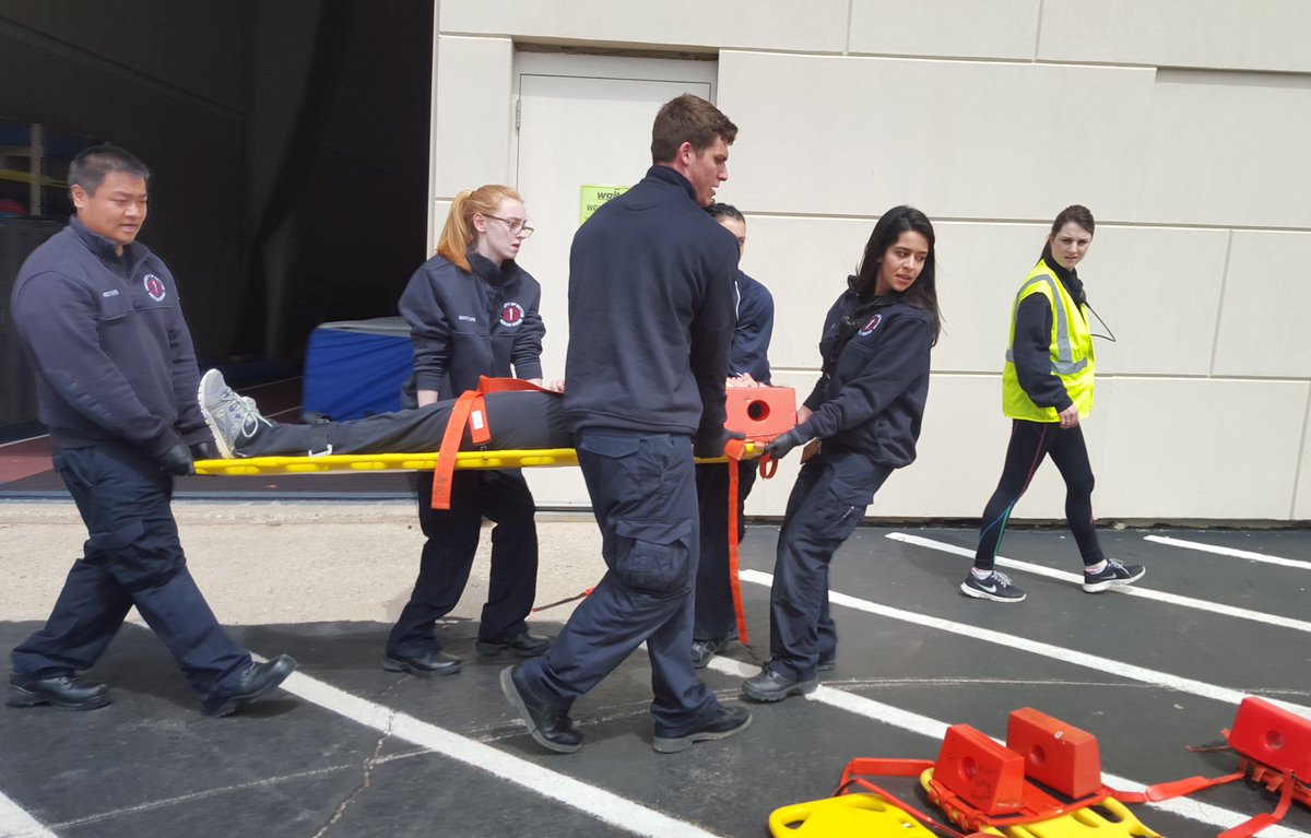 UD_EMS's tweet photo. UD EMS members participated in a mass casualty drill today. Check out some of the sweet pictures from the exercise! https://t.co/SKvKIb7O4p