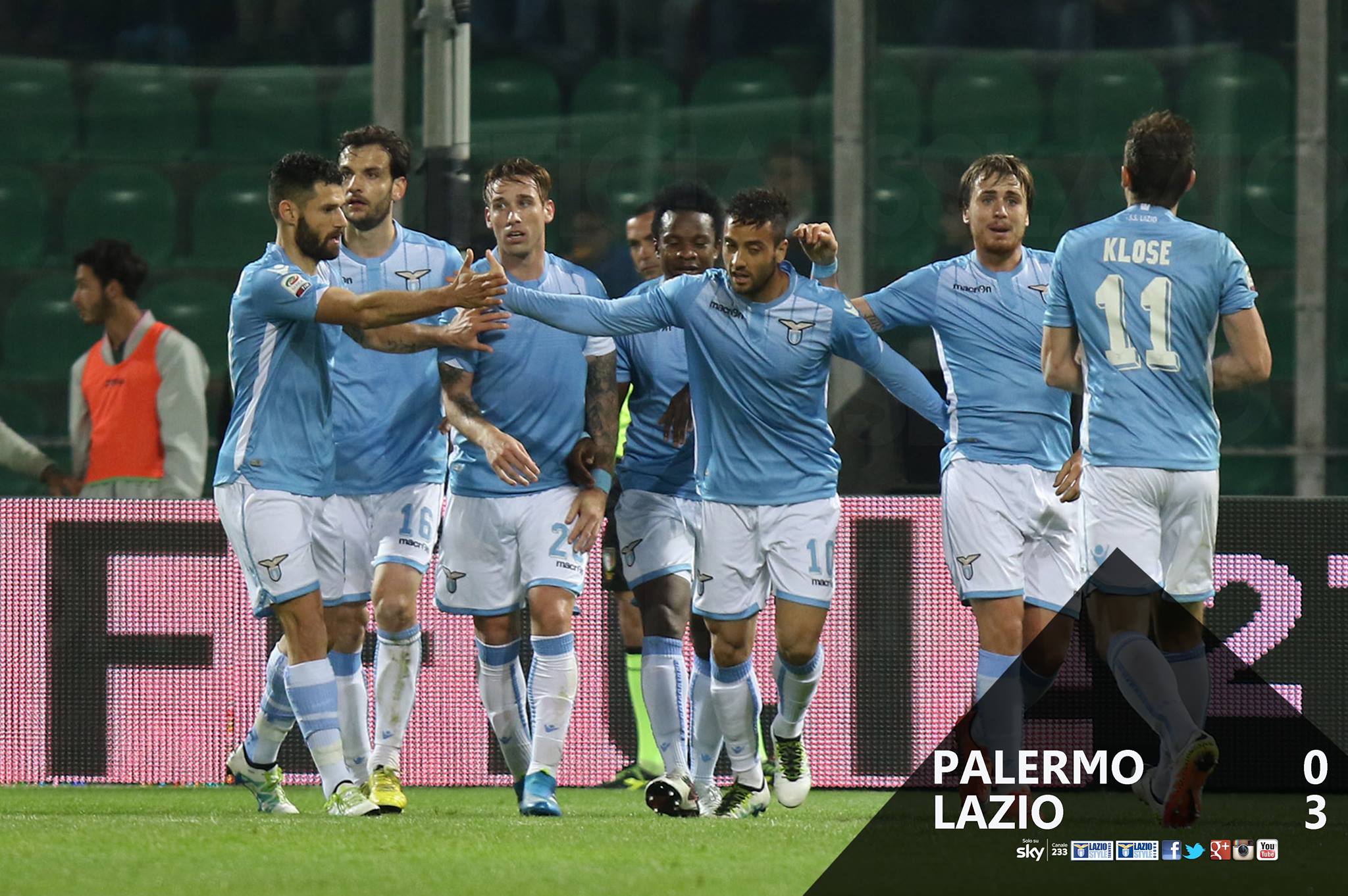 LAZIO - EMPOLI 2-0