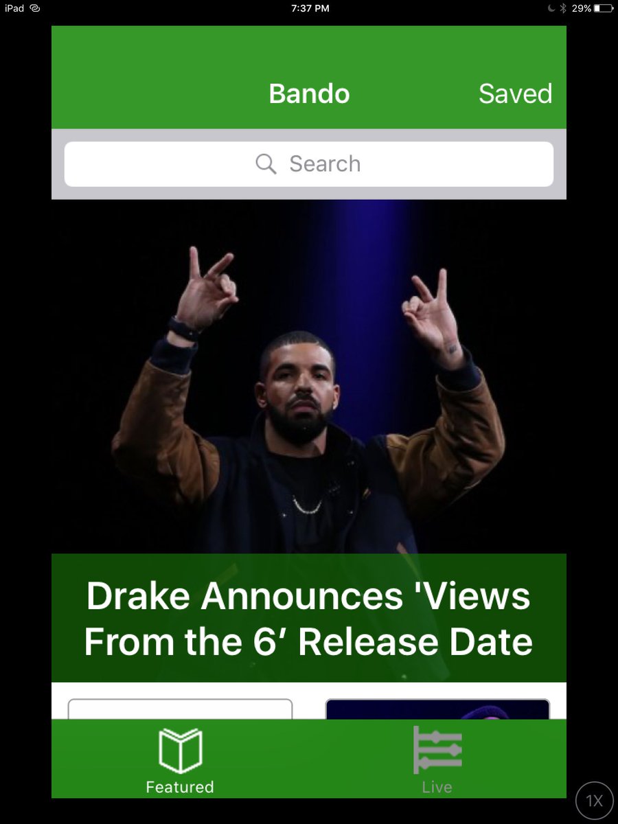 theBandoApp's tweet photo. April 29th. #VIEWS https://t.co/spKR5nXm5Y