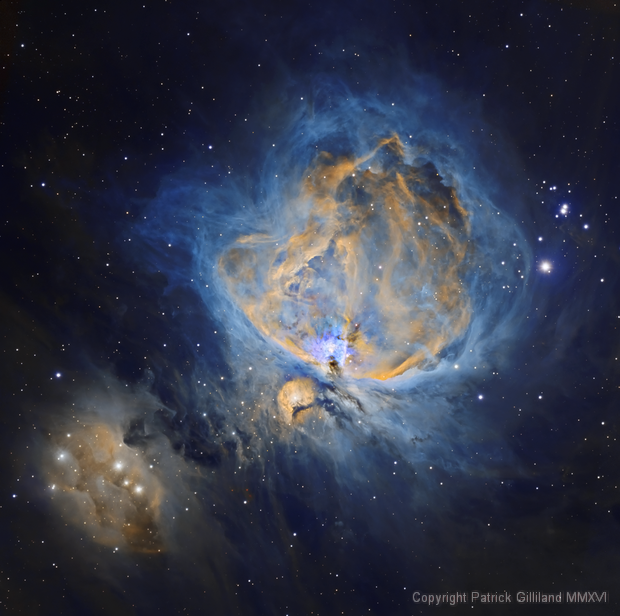 AstrobinIOTD's tweet photo. 2016-04-10: "M42 - Departing" by patrickgilliland. https://t.co/CtJafTDvSM #astronomy https://t.co/8dntQC0wtc