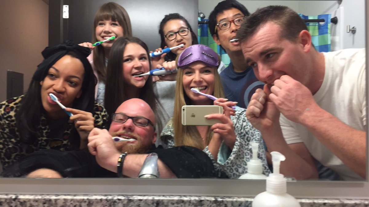 ad_venture8's tweet photo. Flashing our pearly whites for our group photo #adventure8 #adzou https://t.co/xrvnwloa5c