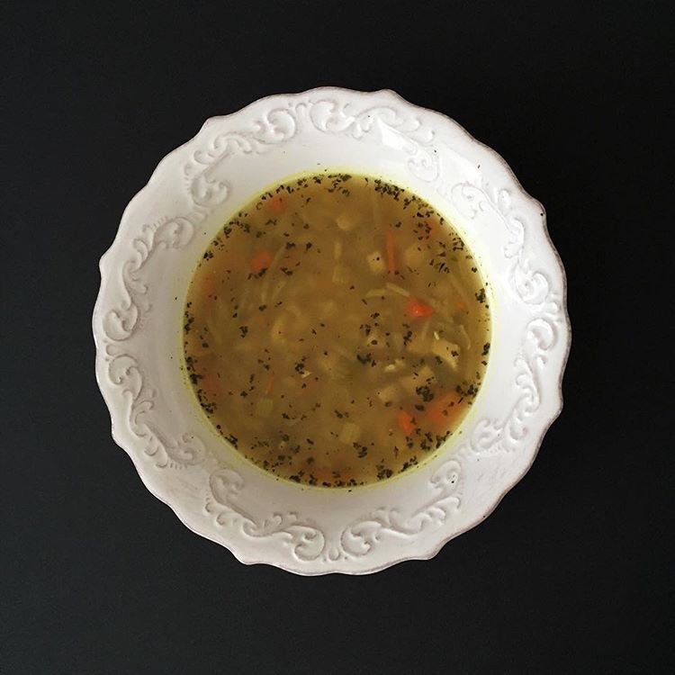 Old fashioned chicken noodle soup. Get some for the week ahead from <a href="/CrossroadsMrkt/">Crossroads Market</a> &amp; <a href="/MarketonMacleod/">Market on Macleod</a>