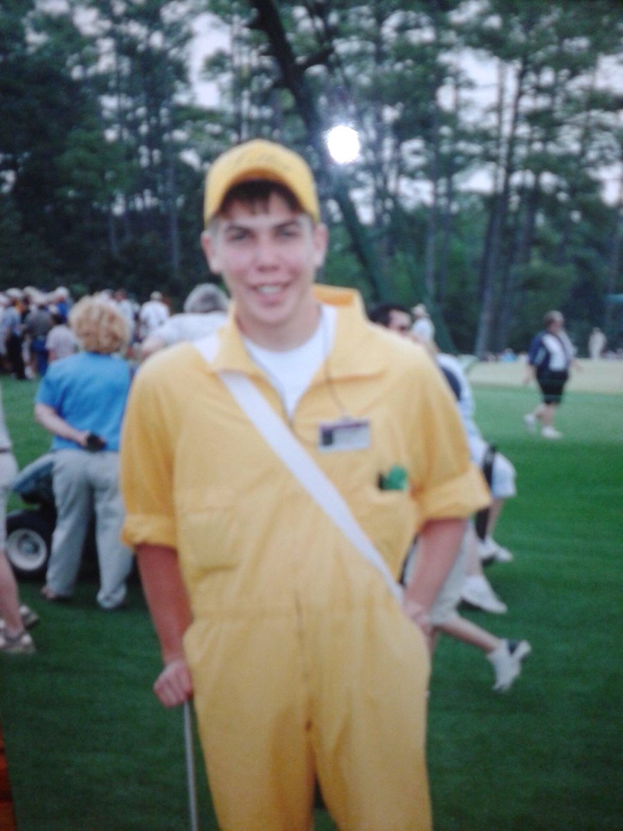 klaykoester's tweet photo. Little late but in honors of @TheMasters Sunday '02 Master #LitterCrew https://t.co/e4K568G8Yp