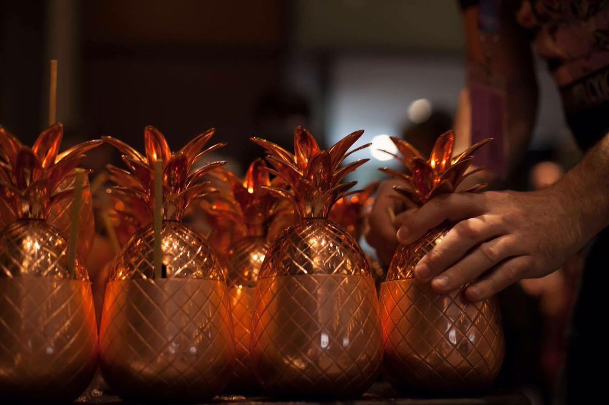 totc's tweet image. ICYMI: #TOTCMX’s #SEDtalks got the copper pineapple treatment from our friends at @absolutelyx. That’s hospitality!