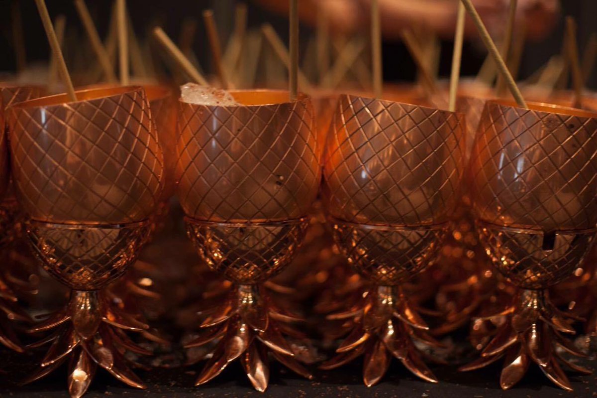 totc's tweet image. ICYMI: #TOTCMX’s #SEDtalks got the copper pineapple treatment from our friends at @absolutelyx. That’s hospitality!
