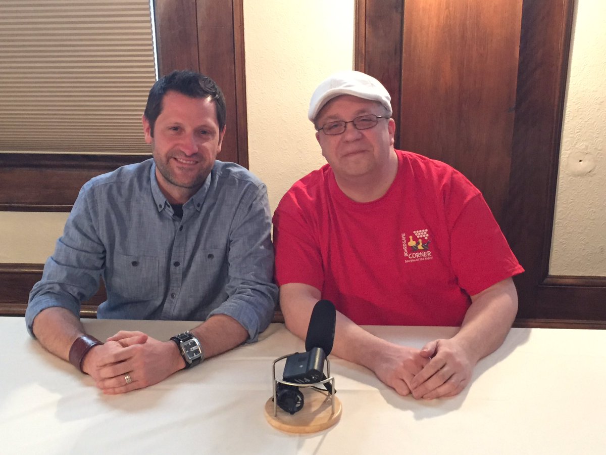 BoardgameCorner's tweet photo. Always good to see @grantswilson and @MikeTRichie from @RatherDashing, thanks for the fun this weekend!! #CornerChat https://t.co/p7h0YtlBLX