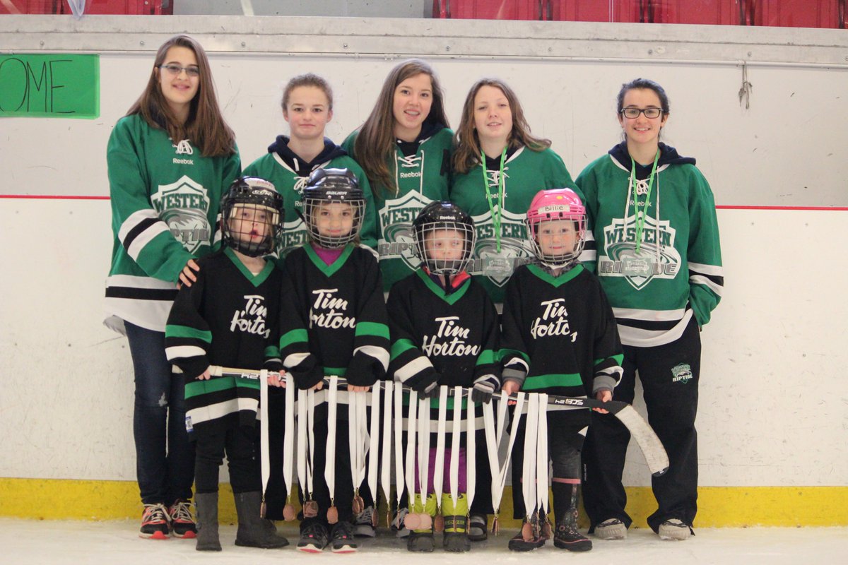 Our Present and Future Western Riptides helping medal ceremonies <a href="/Bantam/">bantam</a> AA Female Atl <a href="/queensplace1/">Queens Place Emera Centre</a> <a href="/QueensCougars/">Cougars Hockey</a>