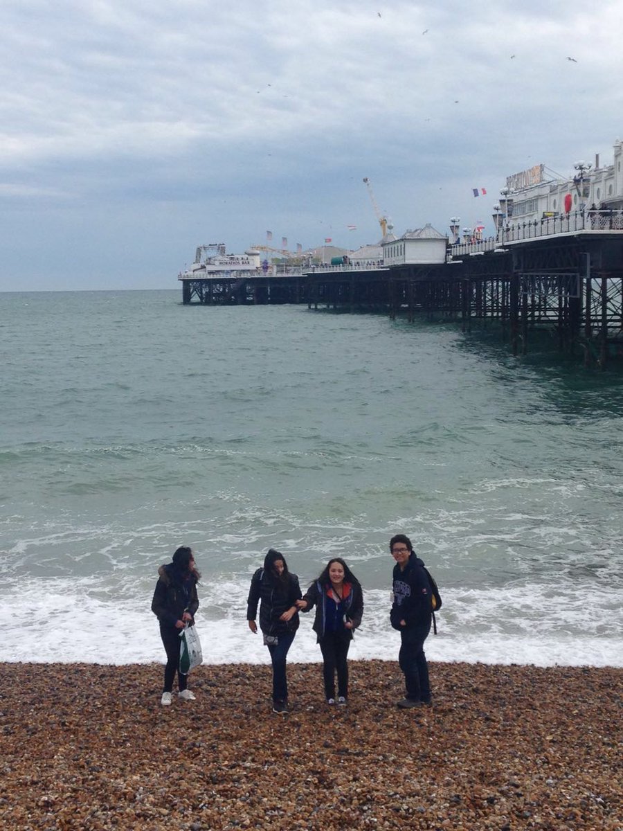 beo_world's tweet photo. Our students test the Channel waters today in Brighton! Bit on the cold side! #ChristWest on the move! #BEOPride https://t.co/ZTf8pPp6kf