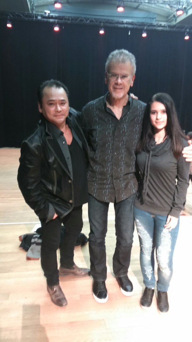 With my great hero "The Groove Master" David Garibaldi @DGotTOP :-) What a great and friendly person he is!!! :-)