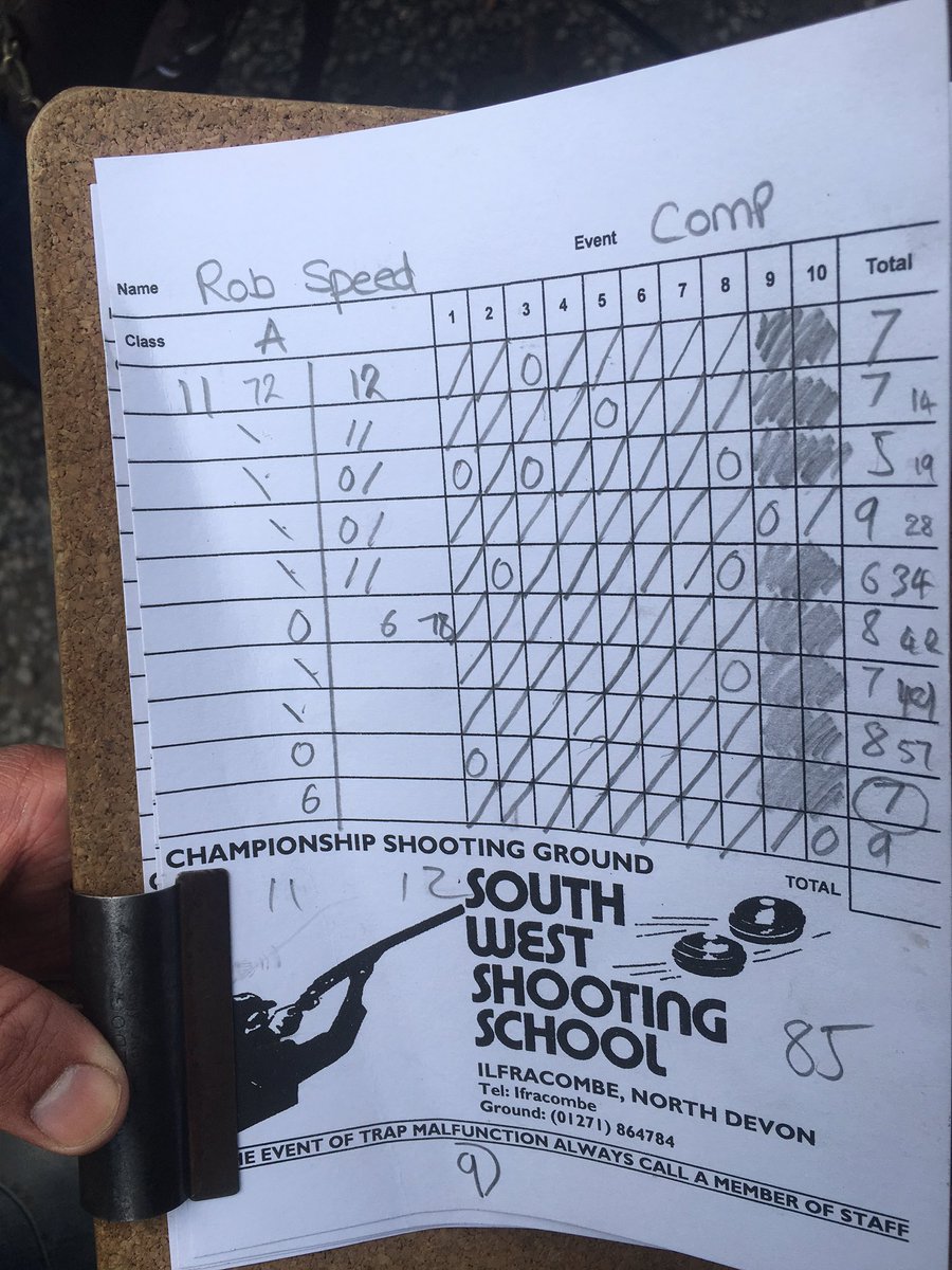 Very silly misses on my last pairs but very happy with everything else at the Devon selection! 2nd in A class too!