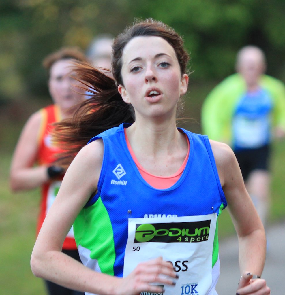 NiRunning's tweet photo. Armagh AC's Fionnuala Ross won the Scottish 10 mile Championships today, clocking a new course record of 55:50! https://t.co/BDkUuiAfS6