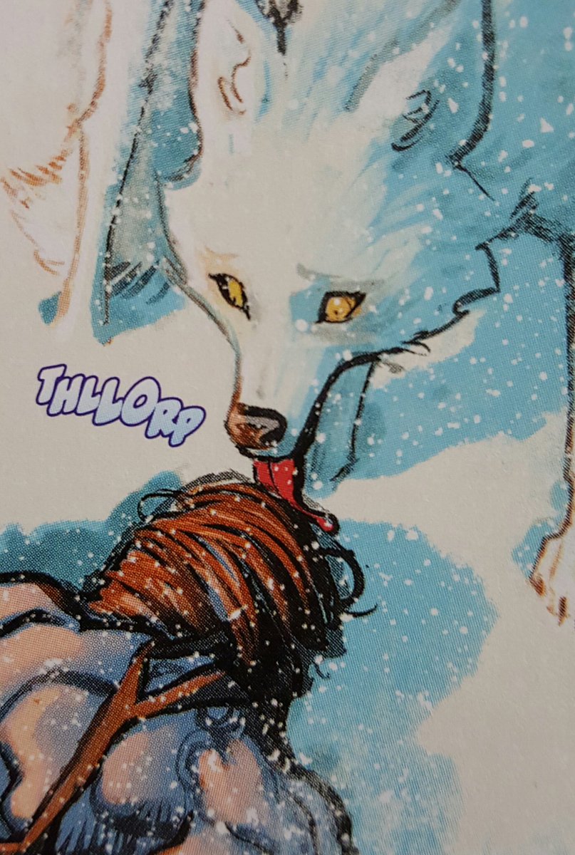 WedsFinest's tweet photo. #Santa's life may have been saved at this very moment #Klaus #4 #comicbook #comicsforward #wolf #winter #Christmas https://t.co/AH6QTfUOaw