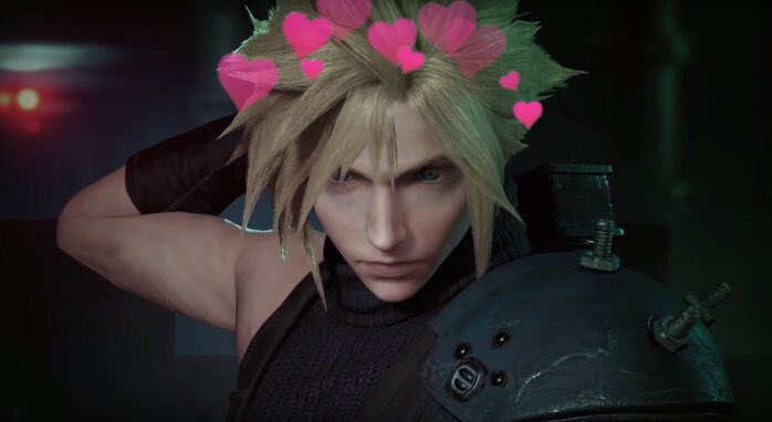 vgameswithearts's tweet photo. Cloud Strife (FFVII Remake) https://t.co/fa5pBjvXea