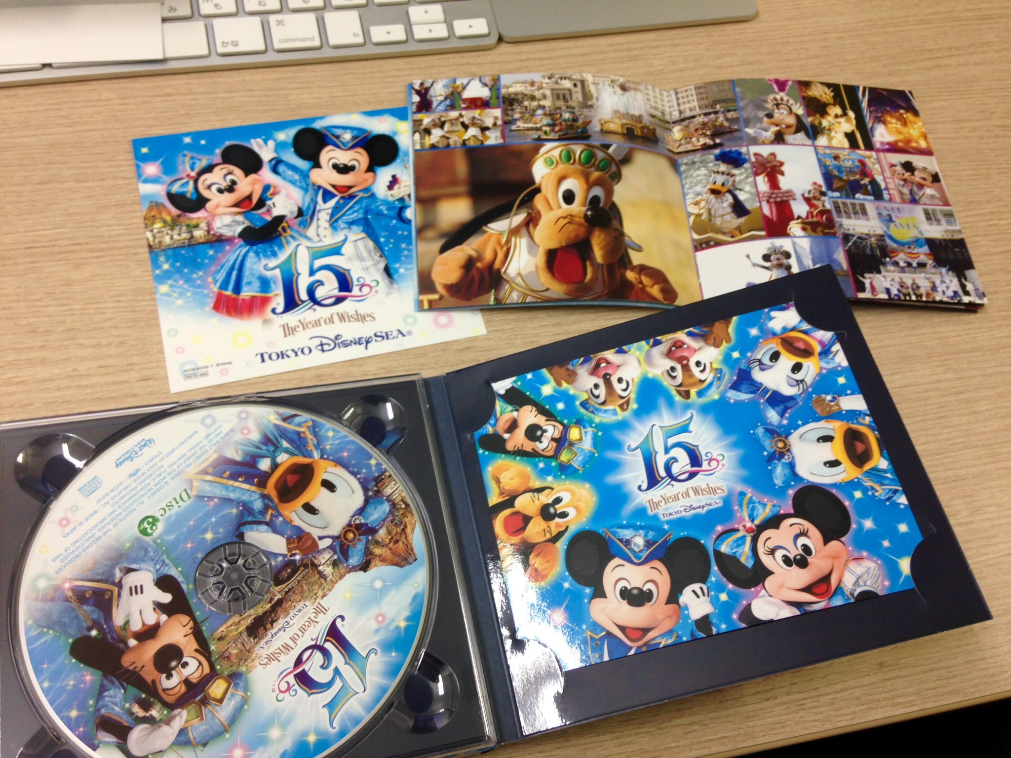 よっしゃん D垢 何これすごいかわいい 早速pcに取り込み中 ディズニーシー15周年 ザ イヤー オブ ウィッシュ ミュージックアルバム Cd T Co Fd3vpyj8s5 Twitter