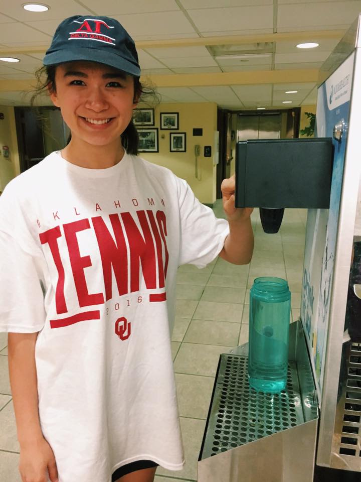 OUGreenWeek's tweet photo. Post a pic doing something sustainable at OU with #sprOUtgrowth and #OUGreenWeek for a free shirt! Pickup on Friday https://t.co/imgCb7nc7l