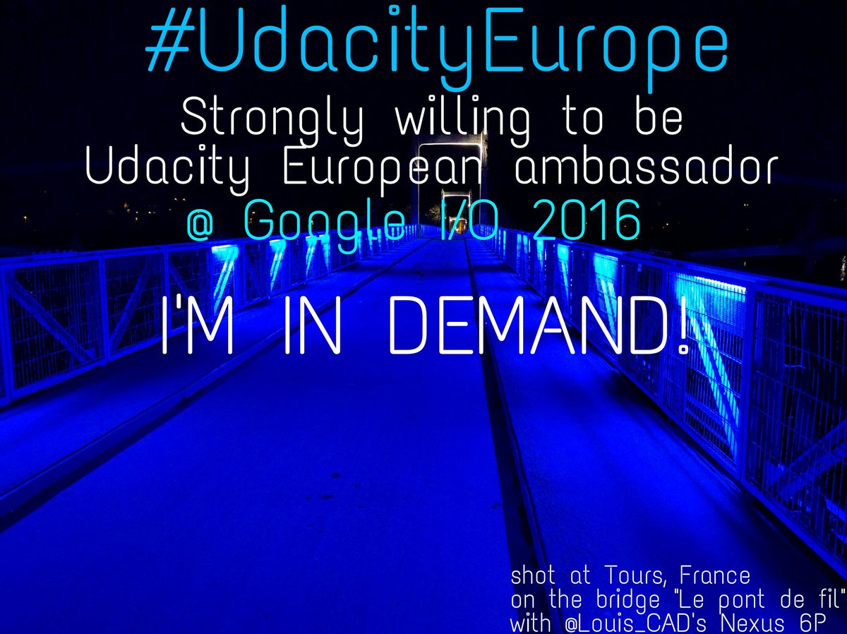Louis_CAD's tweet photo. Coucou @Udacity ! Welcome to Europe. Check out: https://t.co/r8BDpTTGon #UdacityEurope https://t.co/DcBbfNGokj