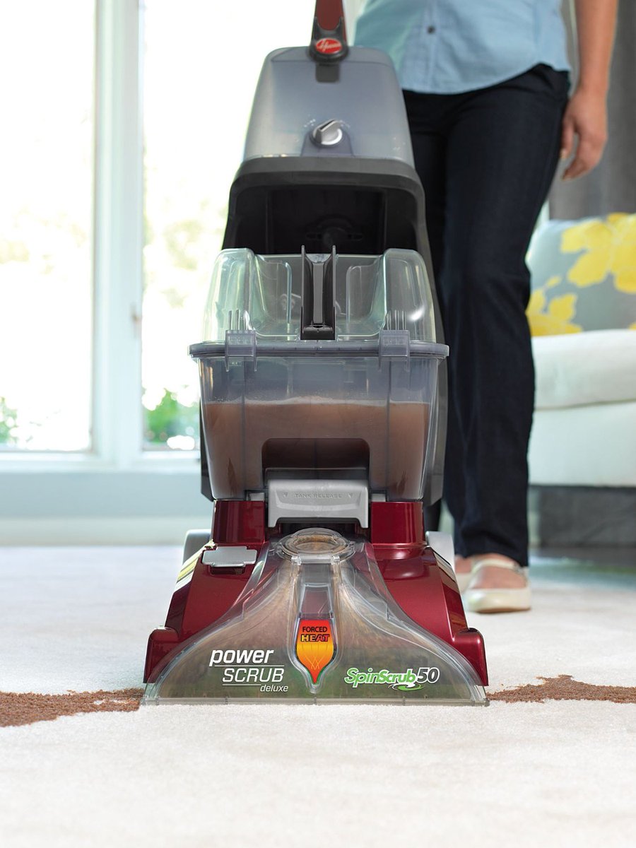 TheCarpetGurus's tweet photo. Don't miss: Hoover Power Scrub Deluxe Carpet Washer (FH50150) REVIEW by @TheCarpetGurus 
https://t.co/KF258xRlMU https://t.co/Mg7UGjcsb1