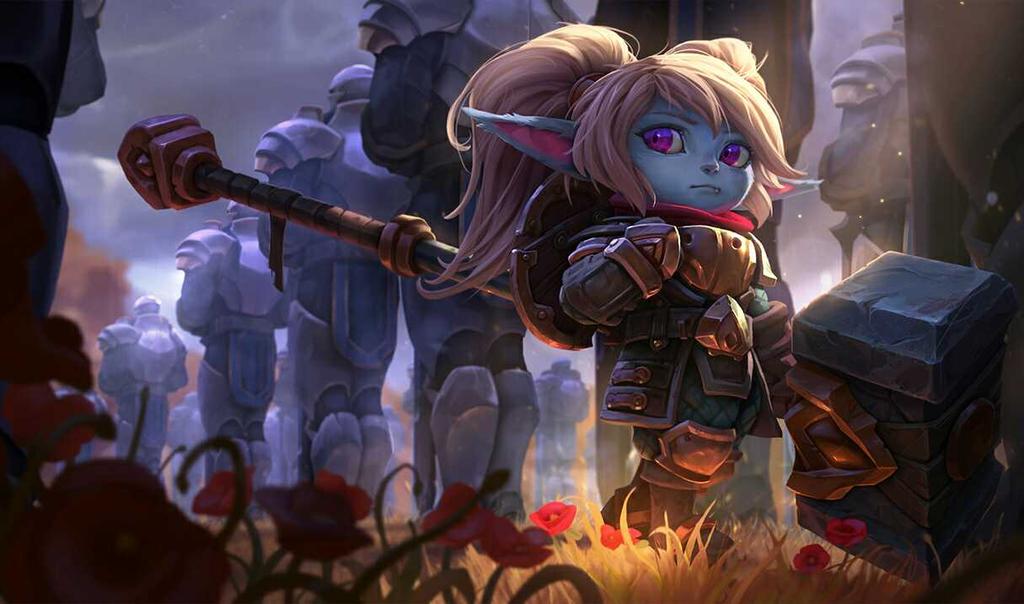 DriuLoL's tweet image. Sou main poppy... Não nerf fdp