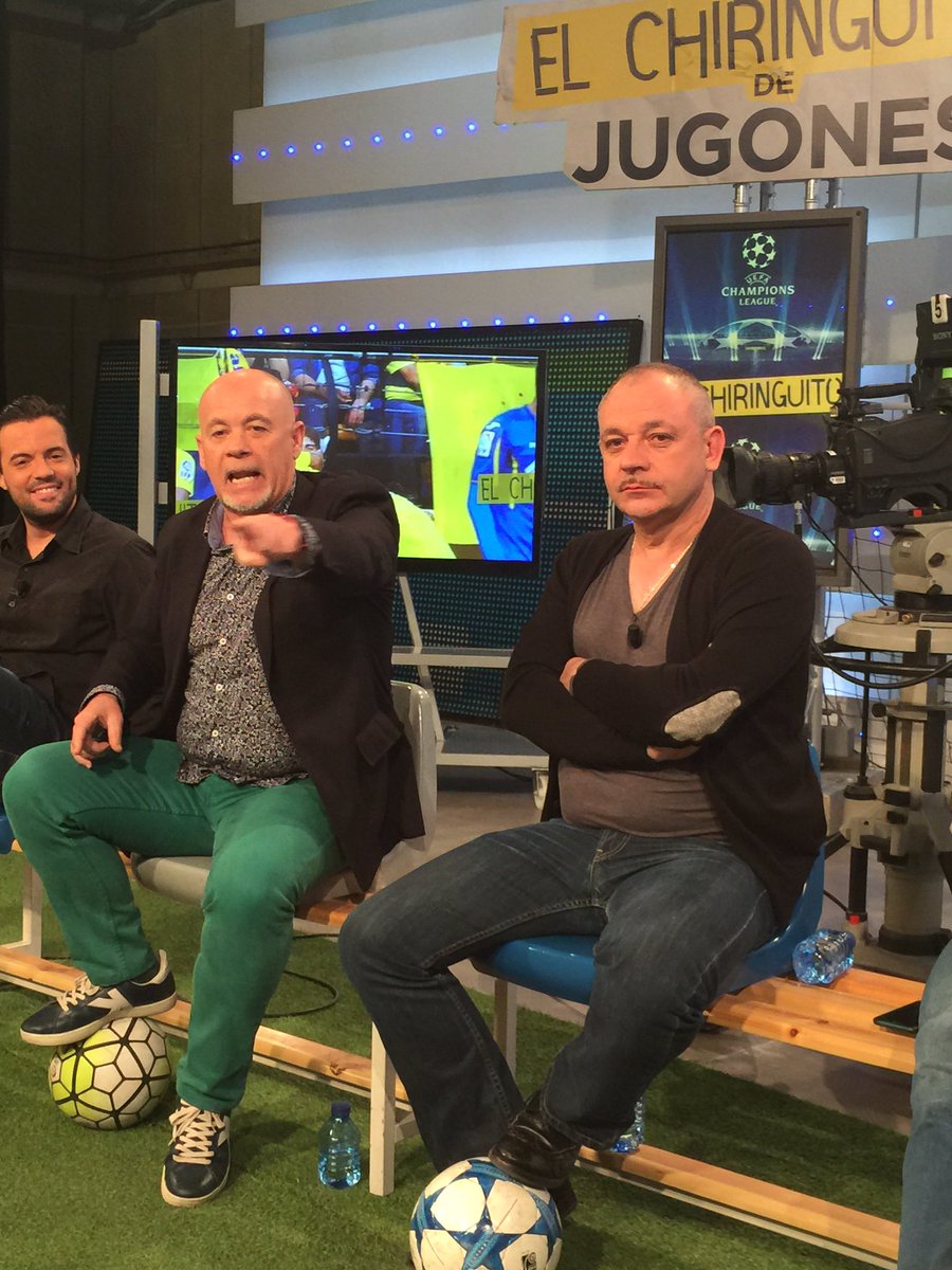 cristobalsoria's tweet photo. Los Gemeliers ahora mismo en @elchiringuitotv https://t.co/hOuwA6XJPq