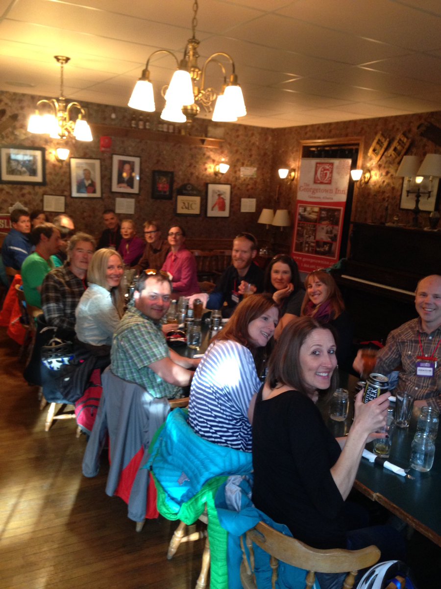 First stop <a href="/georgetowninn/">Georgetown Inn</a> for <a href="/CanmoreUncorked/">Canmore Uncorked</a>!