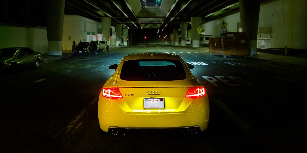 Audi's tweet photo. Even the view from behind is ahead of the curve. #AudiTTS https://t.co/1dhVn24mOS