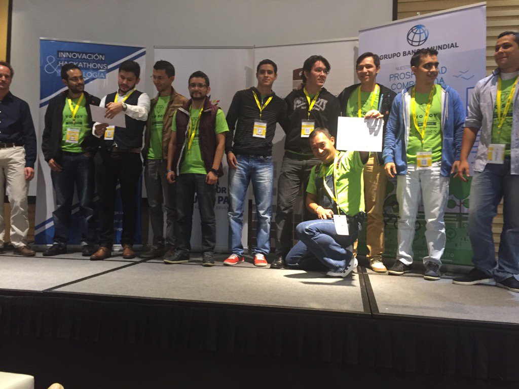 BOportunidades's tweet photo. Equipo Los Compadres uno de los finalistas de la Hackathon #RetoFincluimos Reto No. 1 https://t.co/yoSAqrsC5s